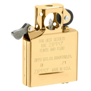 ZIPPO GOLD FLASHED PIPE LIGHTER INSERT