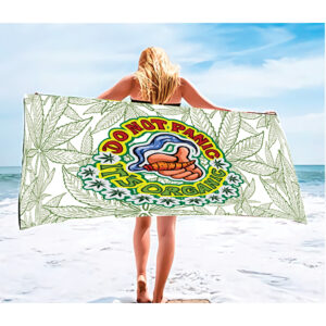 DO NOT PANIC BEACH TOWEL