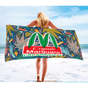 I'M SMOKING IT BEACH TOWEL