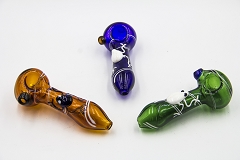 TOP INSECT SOLID COLORED HAND PIPE