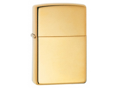 HIGH POLISH BRASS ZIPPO