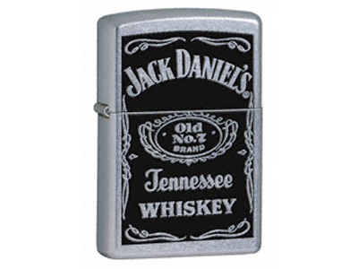 JACK DANIEL'S LABEL ZIPPO